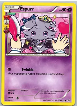 Espurr RC14/RC32 Common Generations Pokemon - Image 1