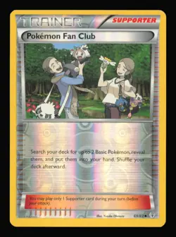 Pokemon Fan Club 69/83 UC Generations Pokemon Reverse Holo NM - Image 1
