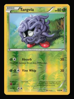 Tangela 8/83 C Generations Pokemon Reverse Holo NM - Image 1