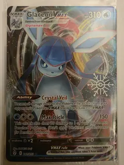 Pokemon TCG Glaceon VMAX 041/203 Holiday Calendar Holo Ultra Rare - SEALED - Image 2