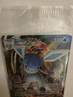 Pokemon TCG Glaceon VMAX 041/203 Holiday Calendar Holo Ultra Rare - SEALED - Image 4