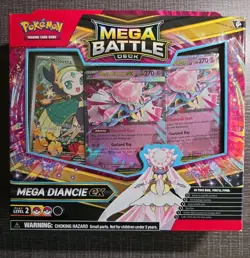 Pokemon Mega Battle Deck Mega Diancie EX 60- TCG English - New / Factory Sealed - Image 1
