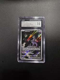 Pokemon Cgc 10 Mewtwo Promo Holo Sv: Scarlet & Violet Promo 052 English 2023 - Image 1