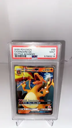 Charizard GX #9/68 Charizard Stamped 2020 Pokemon Battle Academy PSA 9 - Image 1