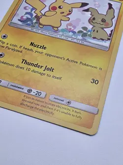 Pokemon Pikachu SM162 Promo Holo Basic HP 60 Saya Tsuruta 2019 - Image 5