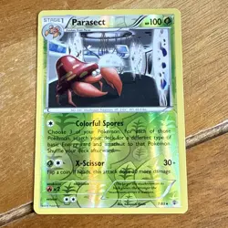 Pokemon TCG Parasect 7/83 Rare Generations Pokemon Reverse Holo - Image 1