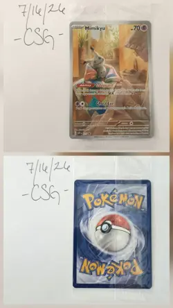 Mimikyu 075 - Scarlet & Violet Promo - - English Pokemon TCG - Image 3