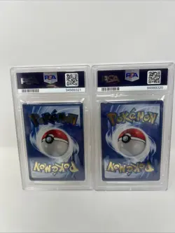 PSA 9 - 2021 Pokemon Celebrations UPC PIKACHU & CHARIZARD METAL SEQUENTIAL SET - Image 2