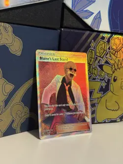 Blaine's Last Stand 69/70 Ultra Rare Dragon Majesty Pokemon Near Mint - Image 3