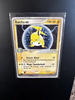 Pokemon - Raichu ex 98/100 Sandstorm - Holo EX Rare - HP - Image 4