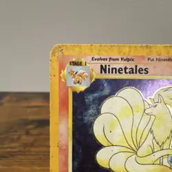 The Pokemon Company Ninetales 12/102 Base Set Holo Rare Eng 80 HP 1999 DM - Image 2