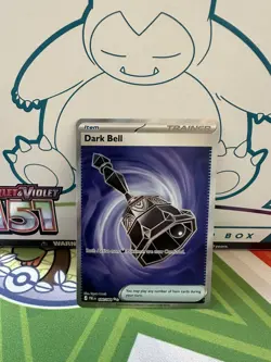 Pokemon TCG Dark Bell 106/084 Ultra Rare Trainer Item PBL EN Pitch Black NM - Image 1