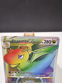 Pokemon TCG - Rainbow Dragonite VSTAR Holo Ultra Rare 081/078 - Image 2