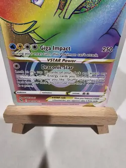 Pokemon TCG - Rainbow Dragonite VSTAR Holo Ultra Rare 081/078 - Image 3