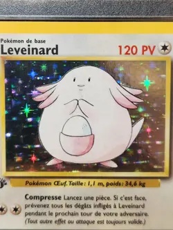 Chansey / Leveinard #3 Holo PSA 6 French 1st Edition 1999 Pokemon Base Set #2609 - Image 3