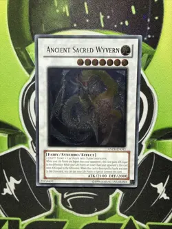 Ancient Sacred Wyvern ANPR-EN043 Ultimate Rare Unlimited Yugioh NM- - Image 1