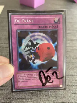 Carte Yu-gi-oh! De Crane TSC-F003 Secret Rare Francais Occasion - Image 3