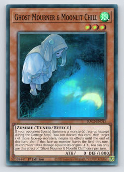 Ghost Mourner & Moonlit Chill - RA02-EN015 - Super Rare - 1st Edition - Yugioh - Image 1