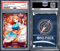 One Piece English O-Nami ST18-002 PSA 10 Promo Heroines Campaign Dash Pack - Image 3