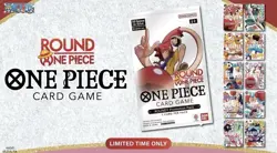 Round 1 x One Piece Collab Promo Pack (ONE PACK PER PURCHASE)✅CONFIRMED ENGLISH - Image 2
