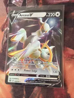 Pokemon TCG Arceus V Ultra Rare Holo 122/172 Brilliant Stars 220 HP English Card - Image 2