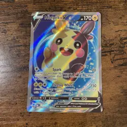 Pokemon TCG Morpeko v Sword & Shield Holo Full Art Ultra Rare Card 190/202 - Image 1