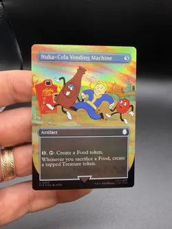 Nuka-Cola Vending Machine PIP 0358 Foil Near Mint MTG - Image 1