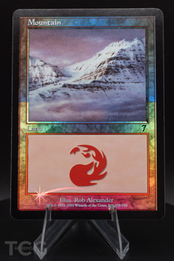 Mountain - 7th Edition Foil - Magic the Gathering - Image 1