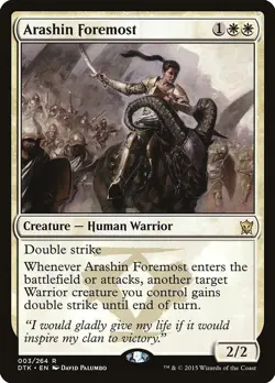 Arashin Foremost [DTK - 3] Near Mint - Image 1