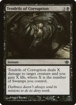 NM - Tendrils of Corruption [DDD - 54] Duel Decks: Garruk vs. Liliana - Image 1
