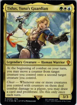 Tidus, Yuna's Guardian 5 Commander: FINAL FANTASY Magic: The Gathering Foil NM - Image 1