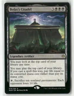 Magic the Gathering War of the Spark Bolas's Citadel #79 - Image 1
