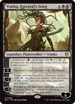 Vraska, Betrayal's Sting [Lorwyn Eclipsed] MTG - Image 1