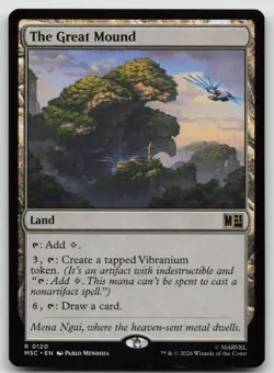 The Great Mound 120 Rare Commander: Marvel Super Heroes Magic: The Gathering NM - Image 1