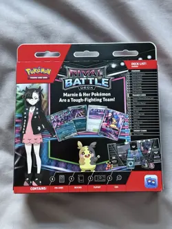 Pokemon TCG Rival Battle Deck Marnie Promo Box Marnie's Morpeko New/Sealed - Image 2