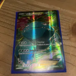 Pokemon TCG Venusaur EX 141/146 XY Base Set Ultra Rare Full Art Holo Card - Image 1