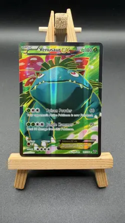 Pokemon TCG Venusaur-EX XY Holo Full Art Ultra Rare Card 141/146 LP/NM - Image 1