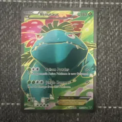 Pokemon TCG Venusaur EX 141/146 XY Base Set Ultra Rare Full Art Holo Card - Image 1