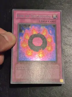 Yu-Gi-Oh! SECRET RARE CARD RING OF DESTRUCTION PGD-000 1ST LP - Image 3