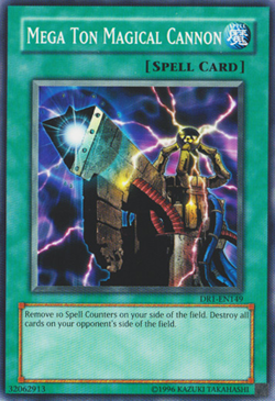 Mega Ton Magical Cannon DR1-EN149 Near Mint Common Unlimited - Image 1