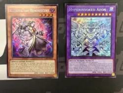 Yugioh Hyperinvoked Aeon & Aleister the Reminiscent cori-en015 Secret Lot/2 - Image 1