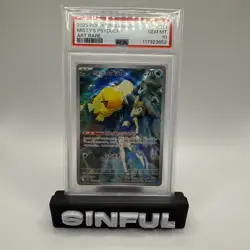 2025 Pokemon Japanese Misty’s Psyduck AR SV9a PSA 10 GEM MT #071 - Image 1