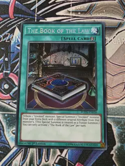 The Book Of The Law - FUEN-EN036 - Secret Rare - 1st Edition - LP - Image 1