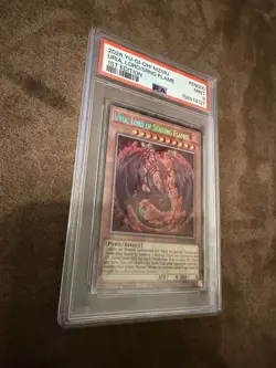 2026 YU-GI-OH! MZMU URIA, LORD/SRNG FLAME 1ST EDITION-#EN000-PSA 9 MINT - Image 2