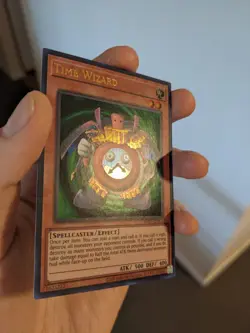 Time Wizard (MRD-EN065) | Unlim | Ultra Rare | 25th Anniversary Reprint | M/NM - Image 4