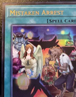 Mistaken Arrest BLGG-EN114 1st Edition Ultra Rare Glorious Gallery Yu-Gi-Oh! TCG - Image 2