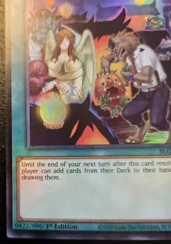 Mistaken Arrest BLGG-EN114 1st Edition Ultra Rare Glorious Gallery Yu-Gi-Oh! TCG - Image 4