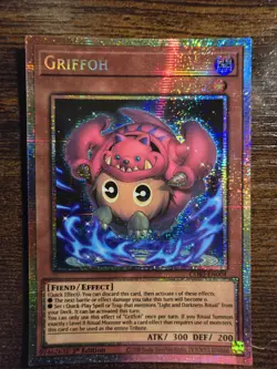 Konami Yu-Gi-Oh! Griffoh CORI-EN004 Starlight Rare 1st Edition English - Image 2