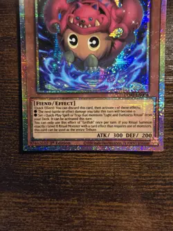 Konami Yu-Gi-Oh! Griffoh CORI-EN004 Starlight Rare 1st Edition English - Image 4
