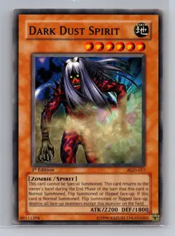 Dark Dust Spirit PGD-017 Common Pharaonic Guardian Yu-Gi-Oh 1st Edition LP - Image 1